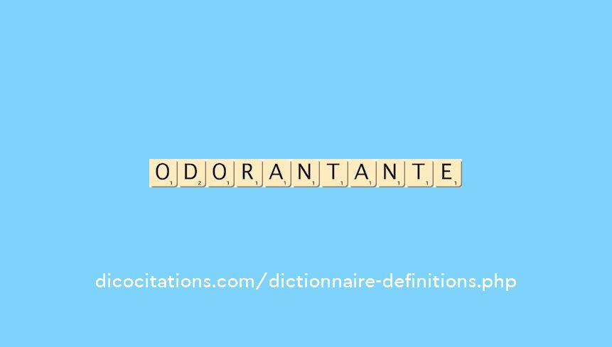 odorant--ante