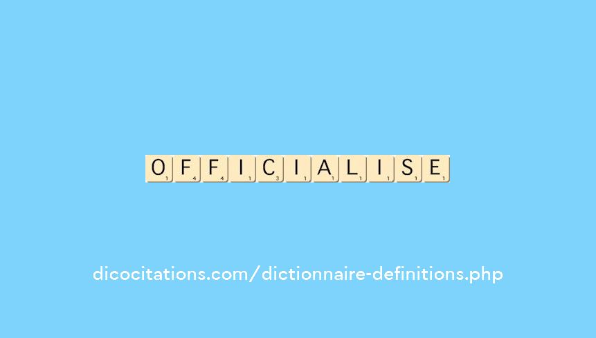 officialise officialise