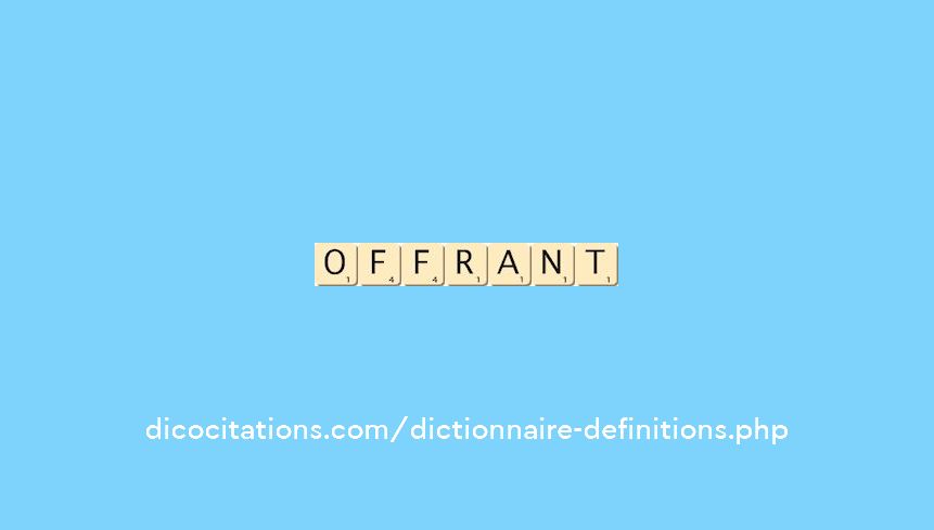 offrant