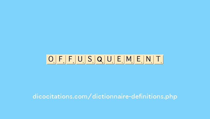 offusquement