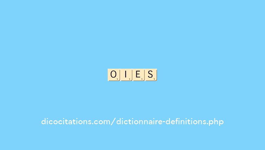 oies