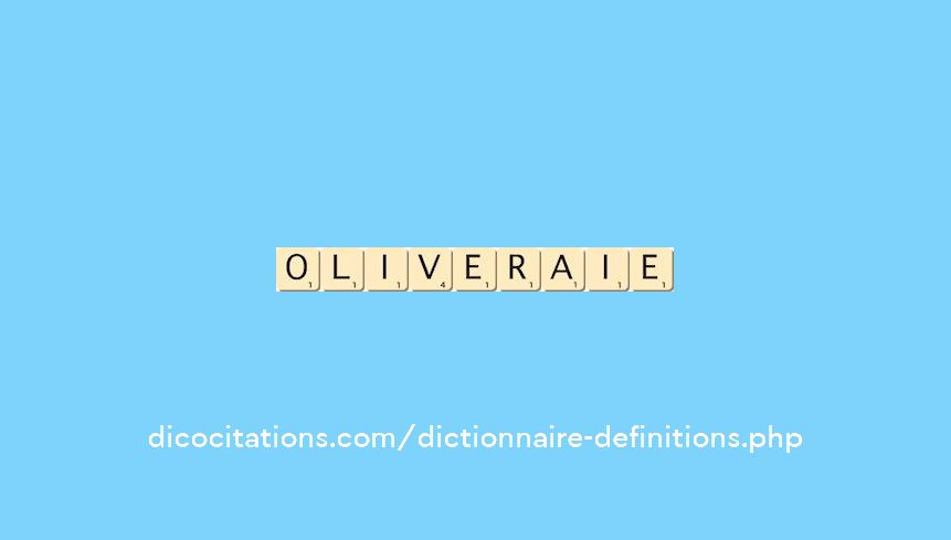 oliveraie oliveraie