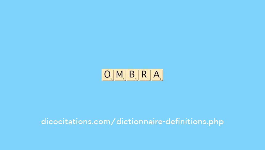ombra ombra
