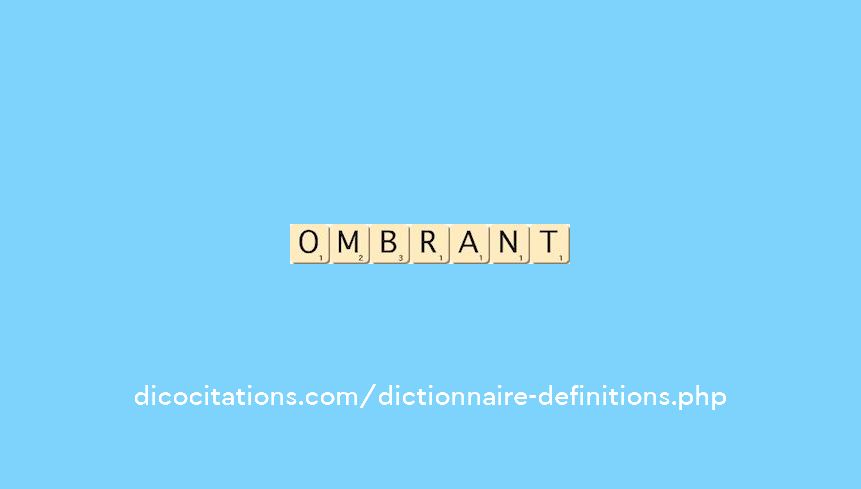 ombrant ombrant
