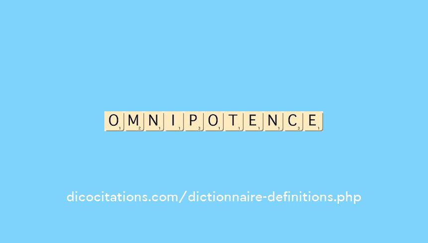 omnipotence omnipotence