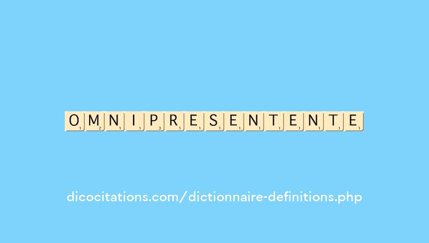 omnipresent--ente