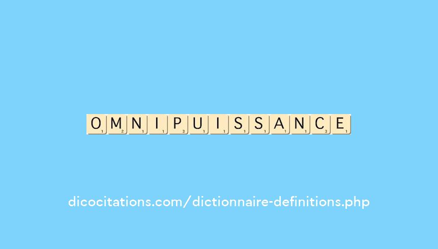 omnipuissance omnipuissance