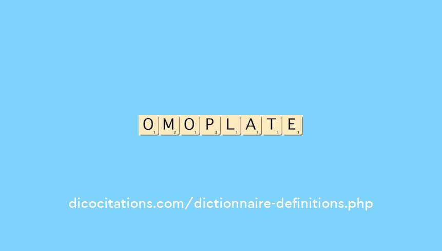 omoplate
