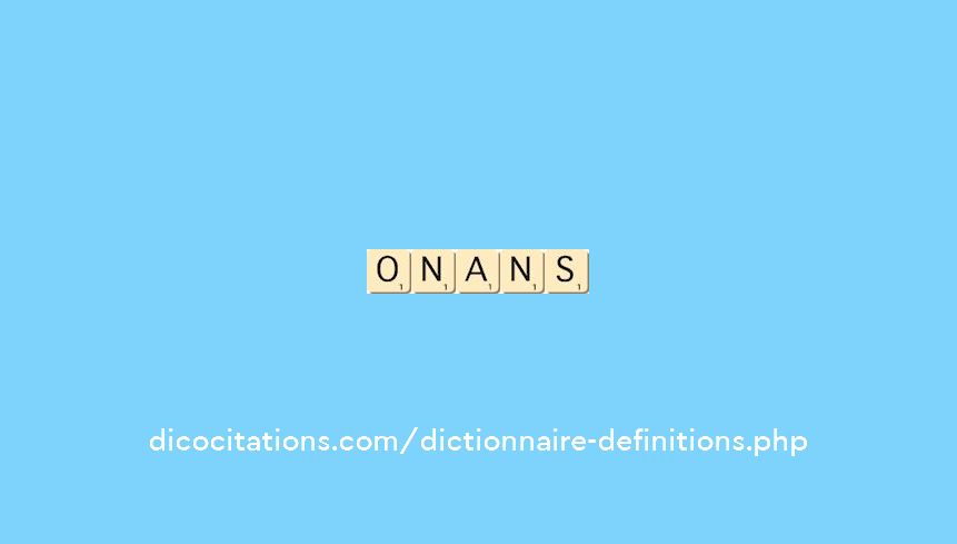 onans
