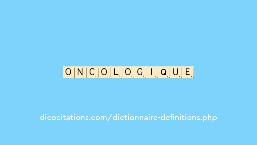 oncologique oncologique