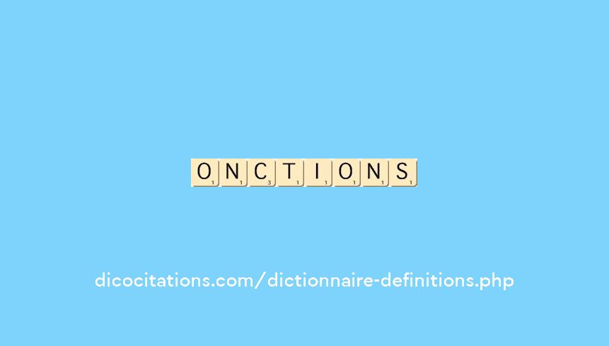onctions onctions