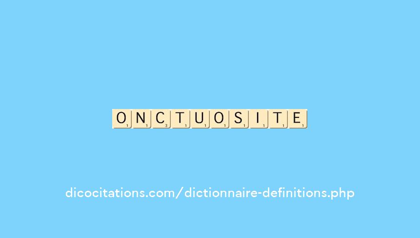 onctuosite