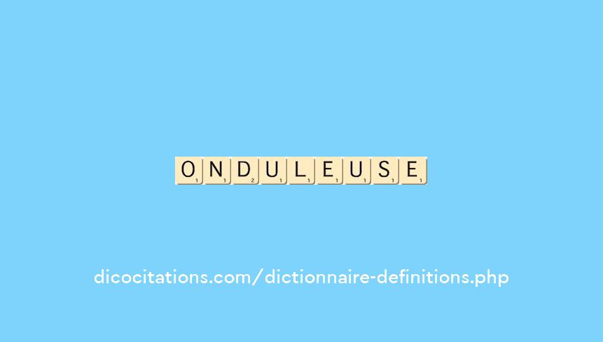 onduleuse onduleuse