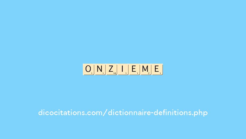onzieme
