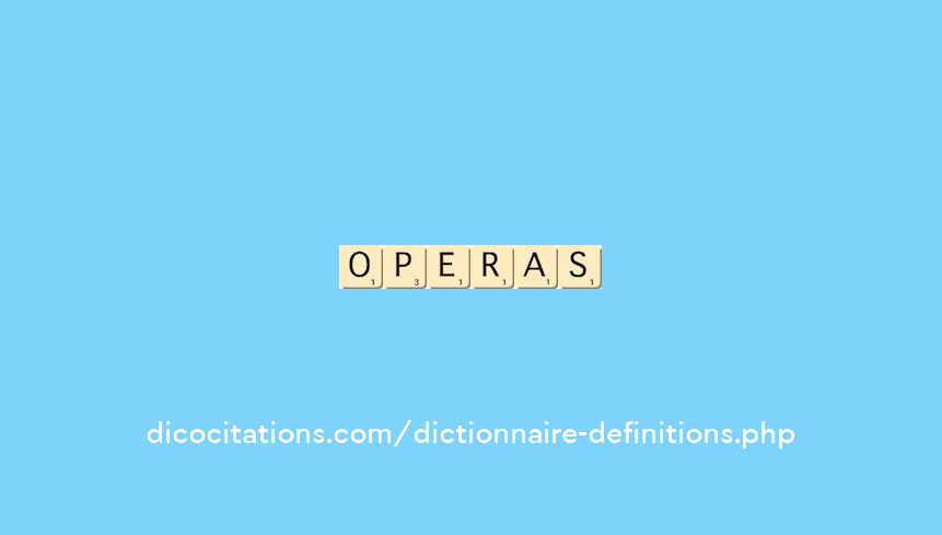 operas operas