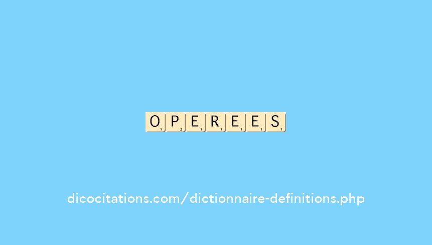 operees