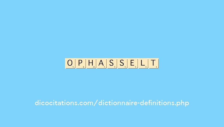ophasselt ophasselt