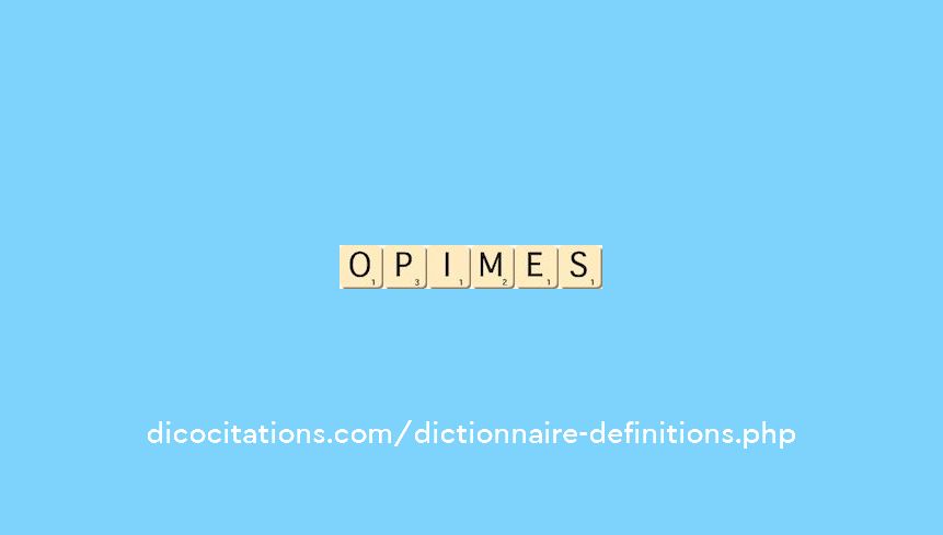 opimes