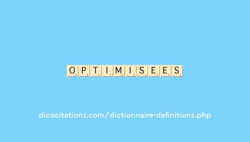 optimisees optimisees