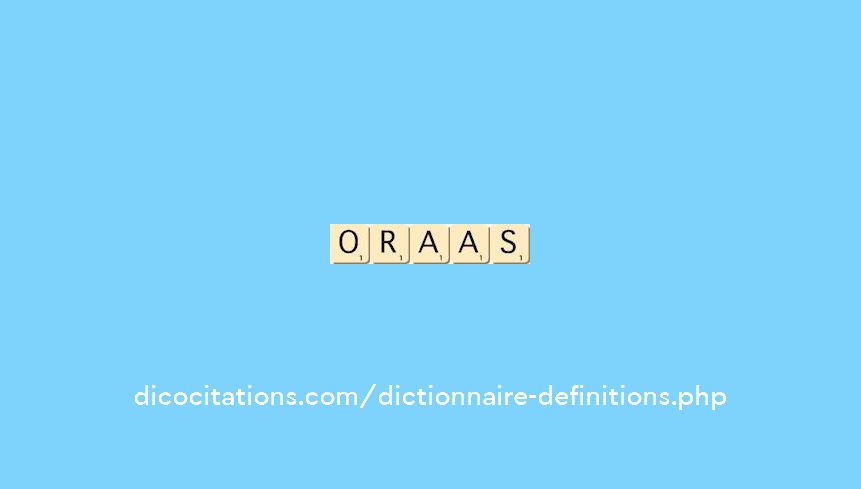 oraas