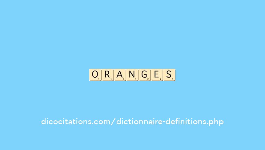 oranges oranges