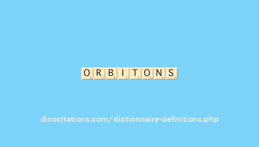 orbitons orbitons
