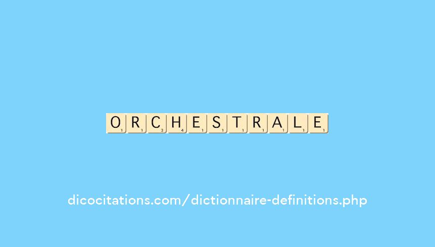 orchestrale orchestrale