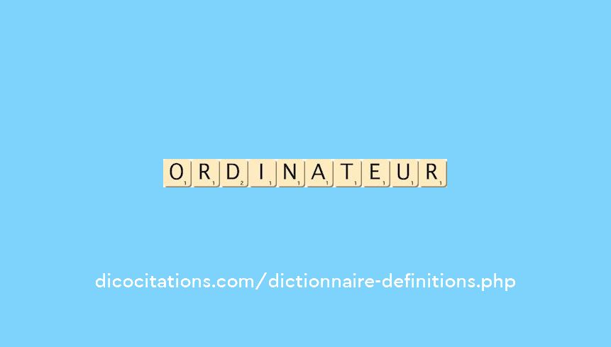 ordinateur