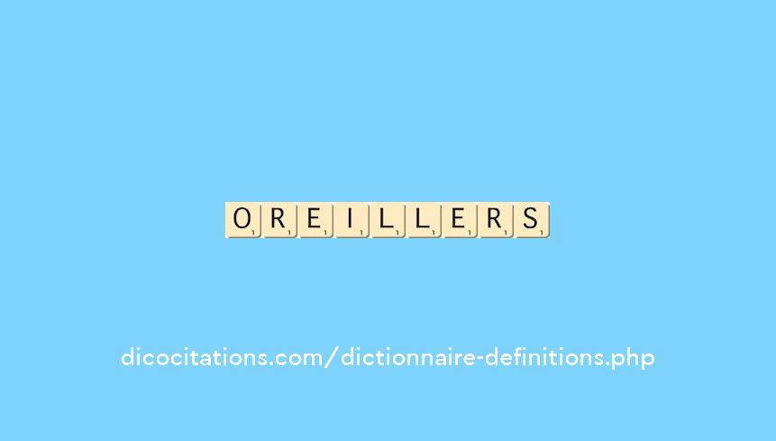 oreillers oreillers