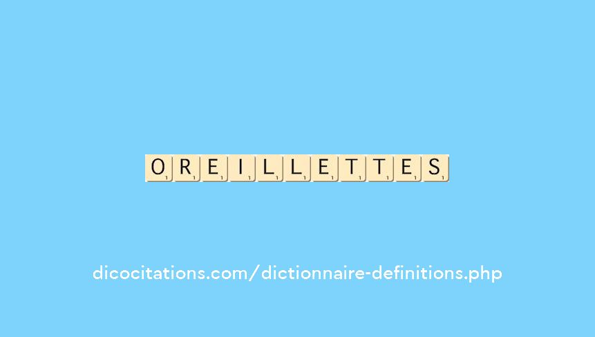 oreillettes oreillettes
