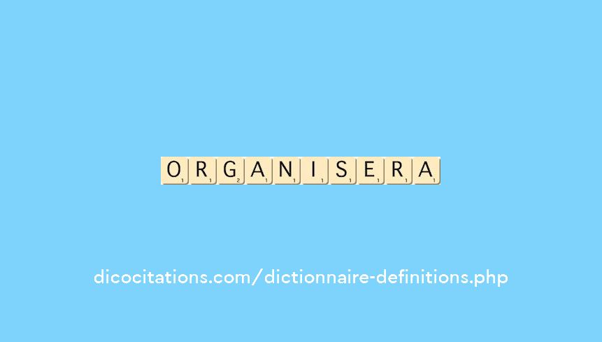 organisera organisera