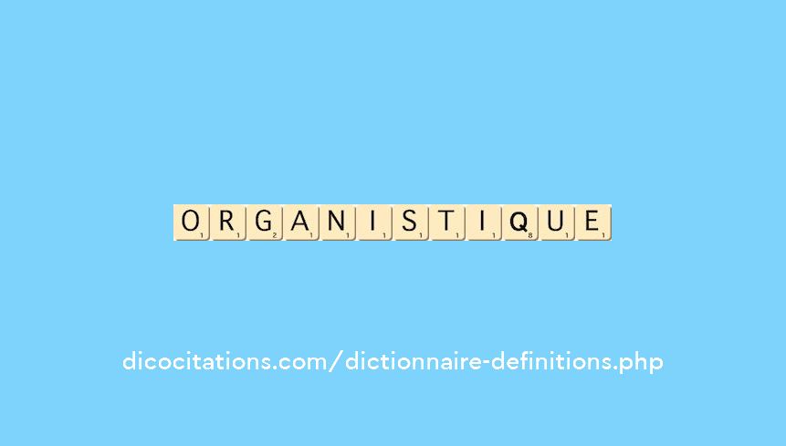 organistique