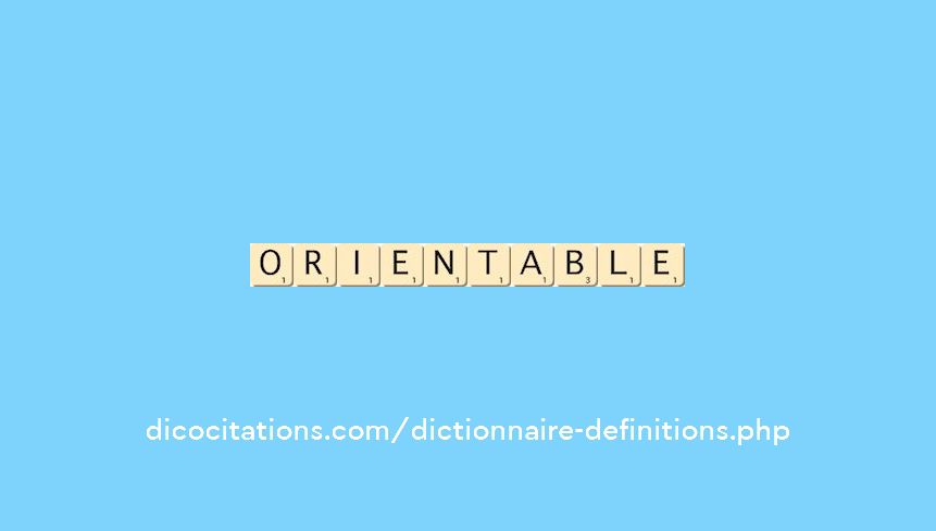 orientable