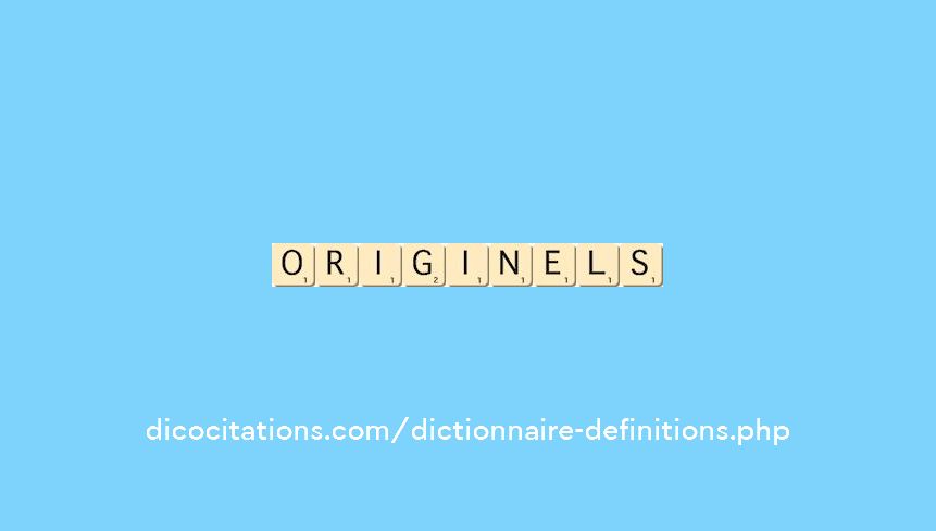 originels originels