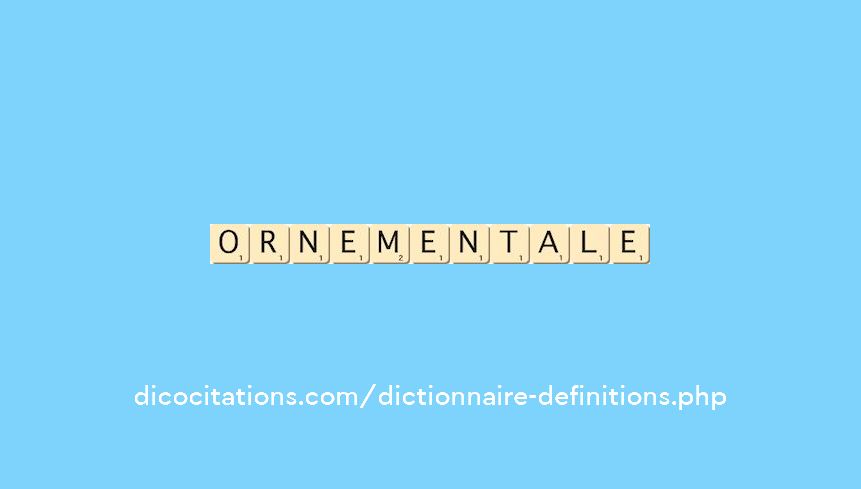 ornementale