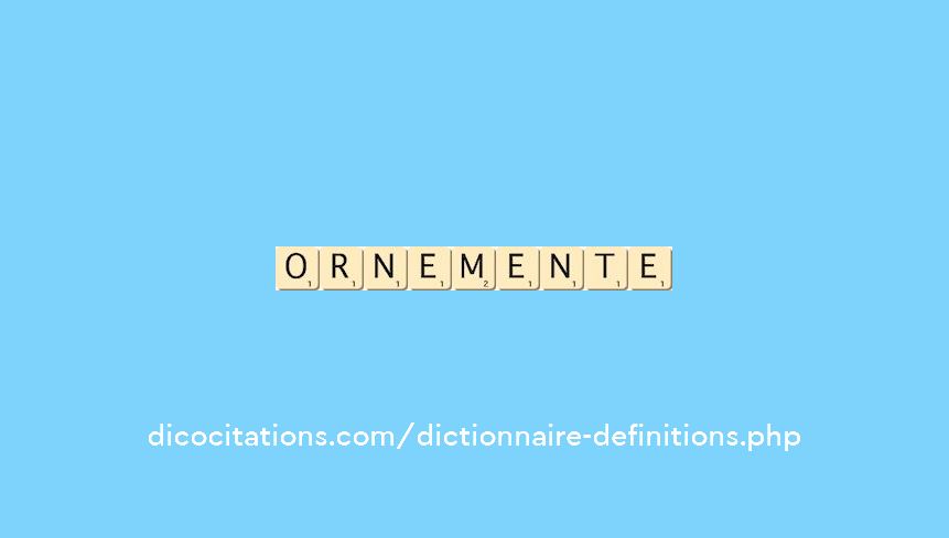 ornemente