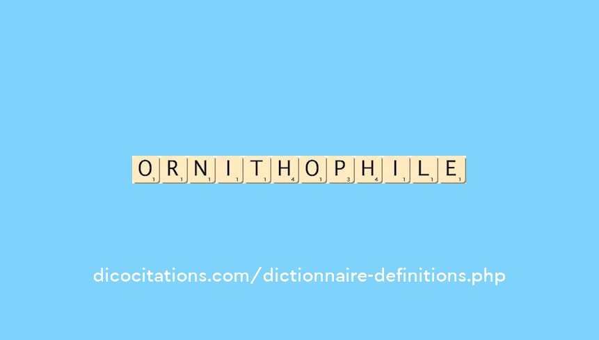 ornithophile