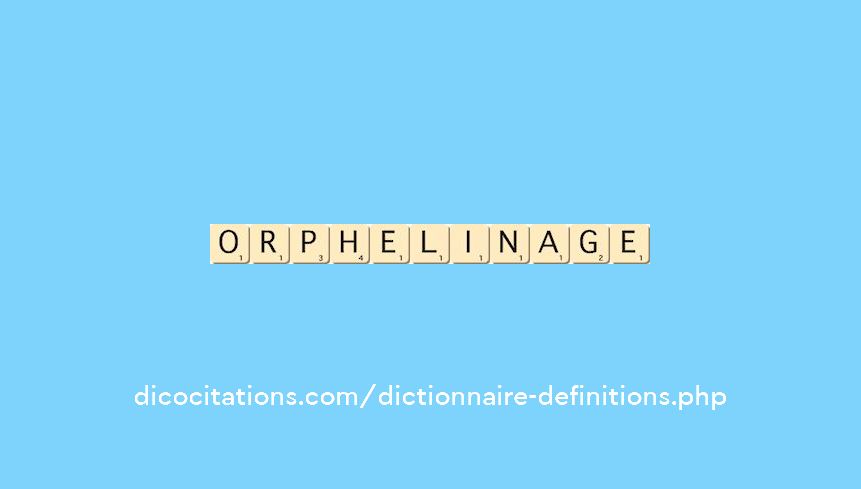 orphelinage