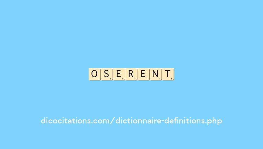oserent oserent