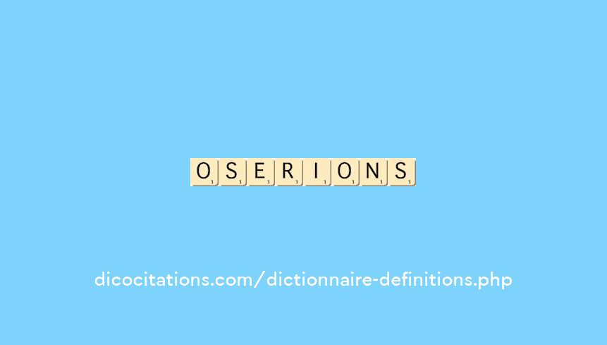 oserions oserions