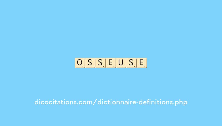 osseuse osseuse