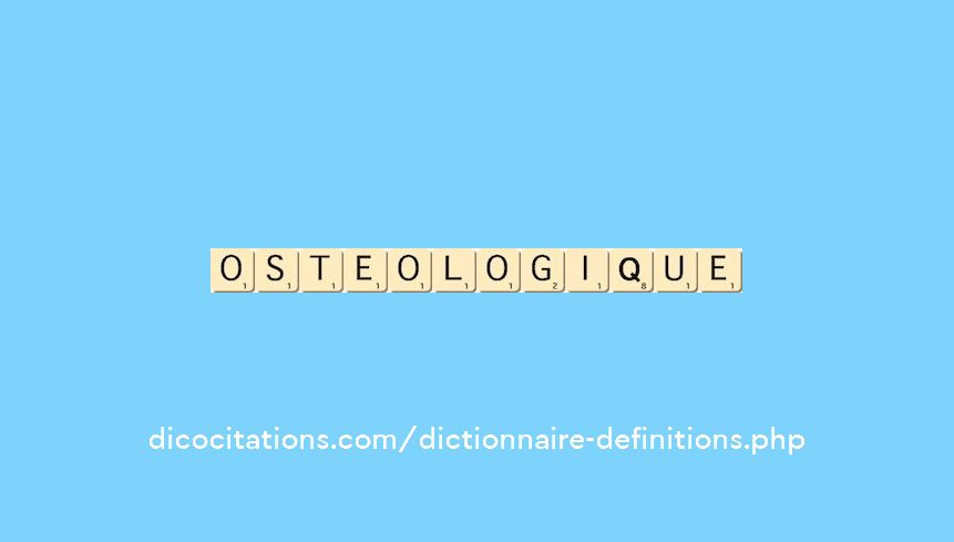 osteologique