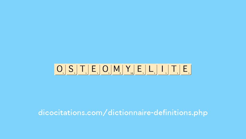 osteomyelite