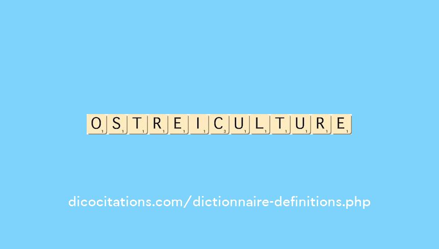 ostreiculture ostreiculture