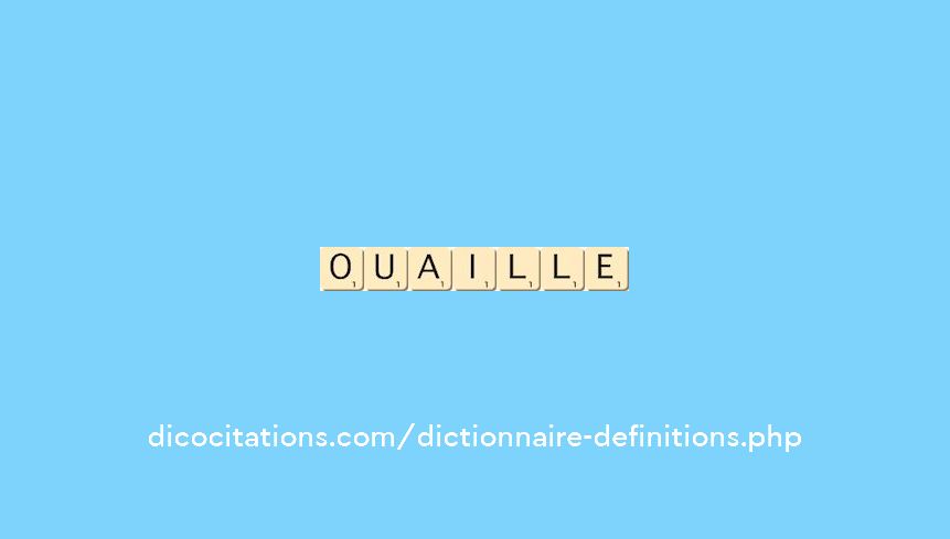 ouaille ouaille