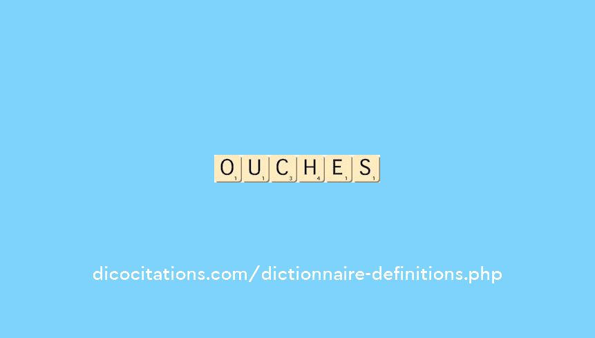 ouches