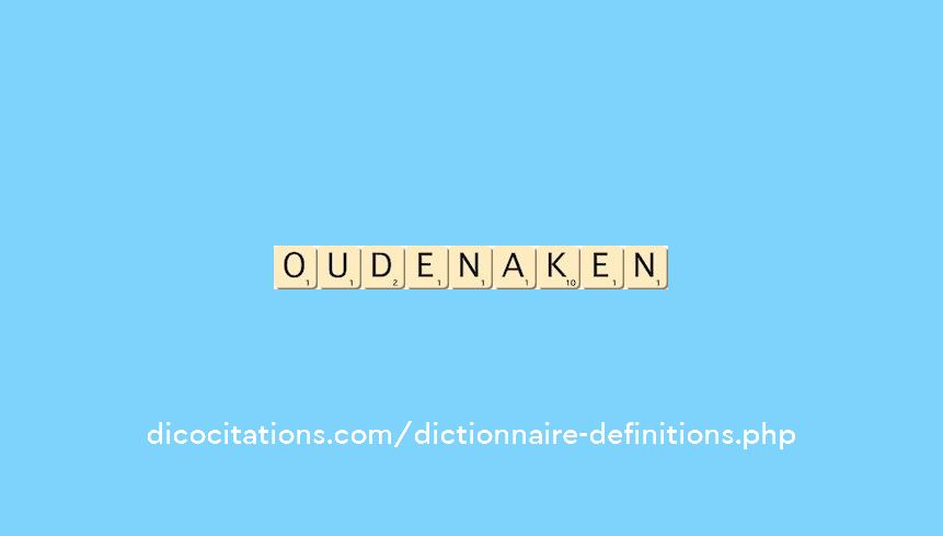 oudenaken