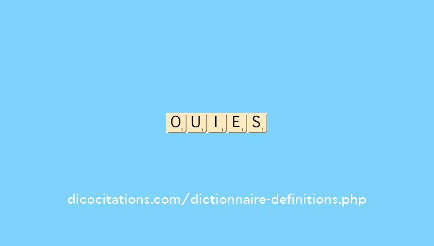 ouies