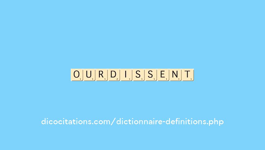 ourdissent ourdissent