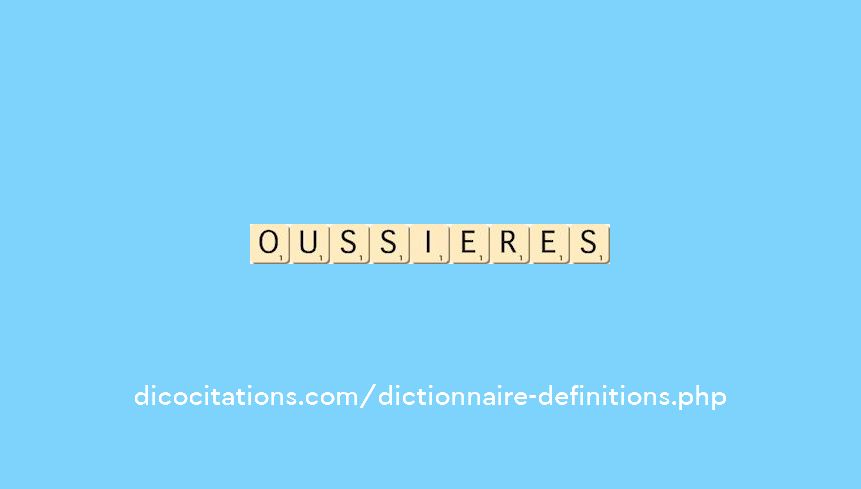 oussieres